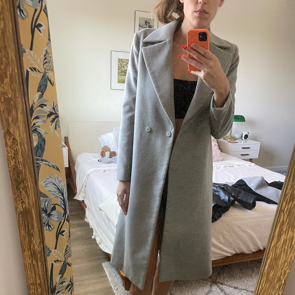 C/MEO COLLECTIVE GREY COAT